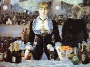 Edouard Manet Welfare - Bergeron Seoul Bar oil on canvas